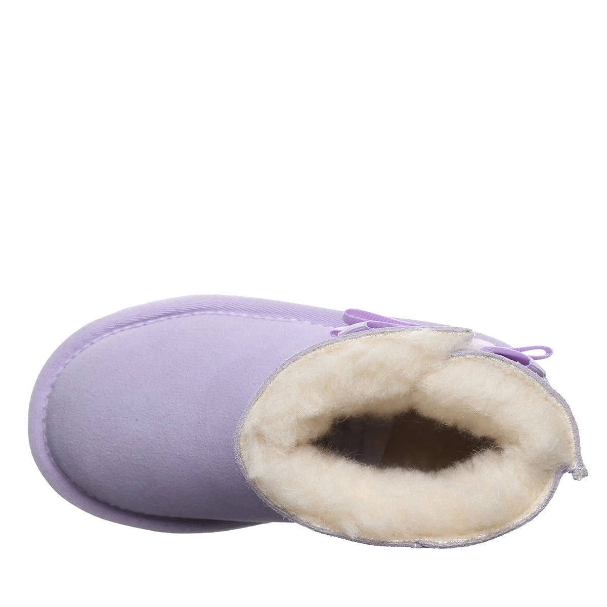Saige Toddler Warm Booties in Washed Lavender