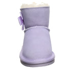 Saige Toddler Warm Booties in Washed Lavender