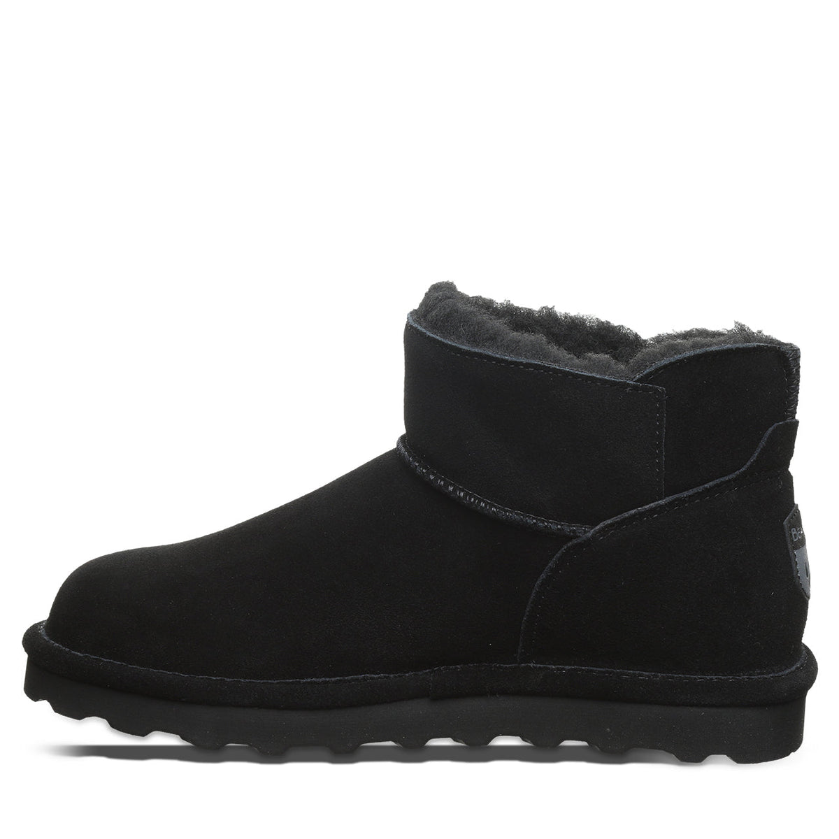 Saige Bow Detail Booties in Black