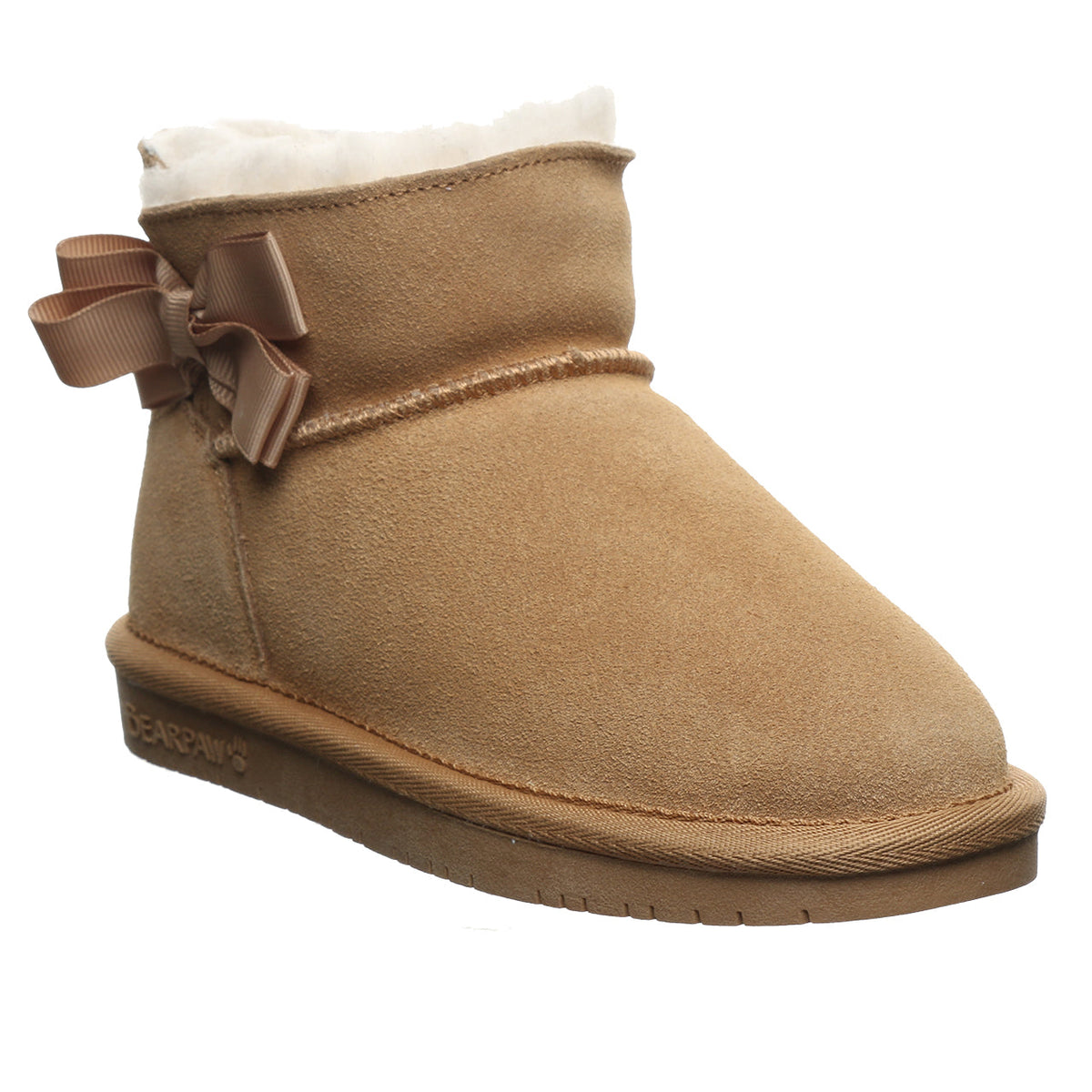Saige Youth Boots in Iced Coffee
