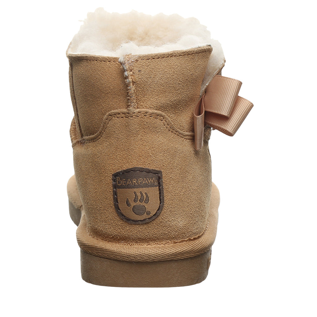 Saige Youth Boots in Iced Coffee