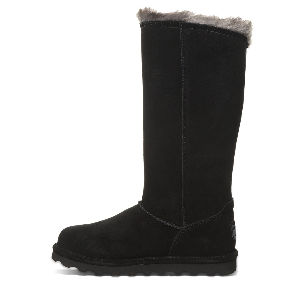Emery II Decorative Strap Boots in Black
