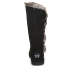 Emery II Decorative Strap Boots in Black
