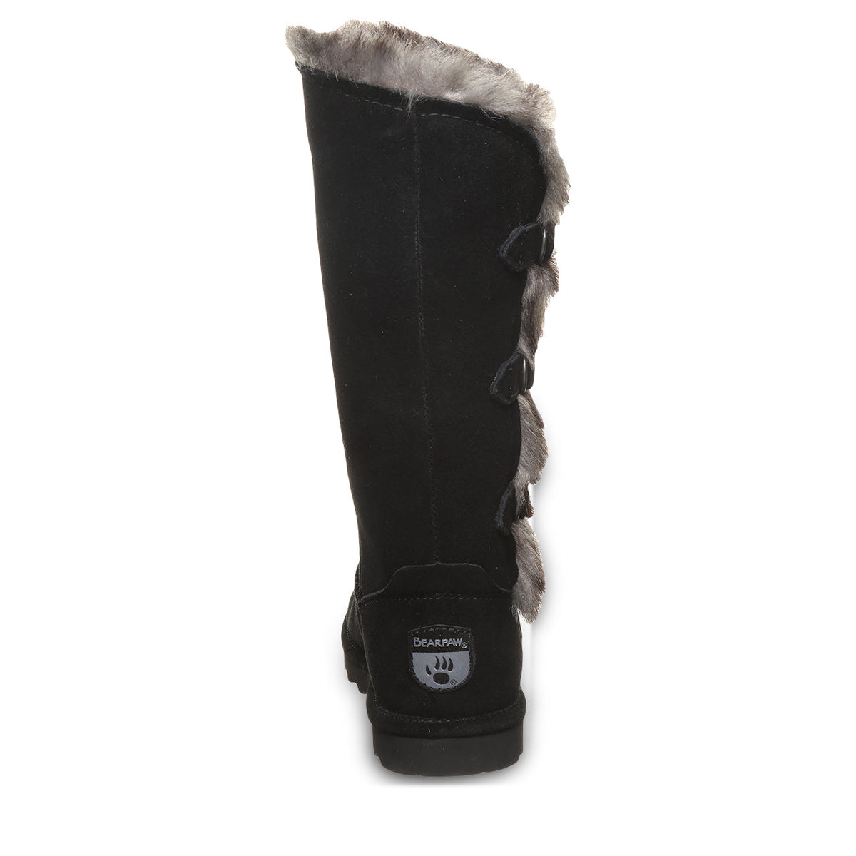 Emery II Decorative Strap Boots in Black