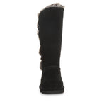 Emery II Decorative Strap Boots in Black