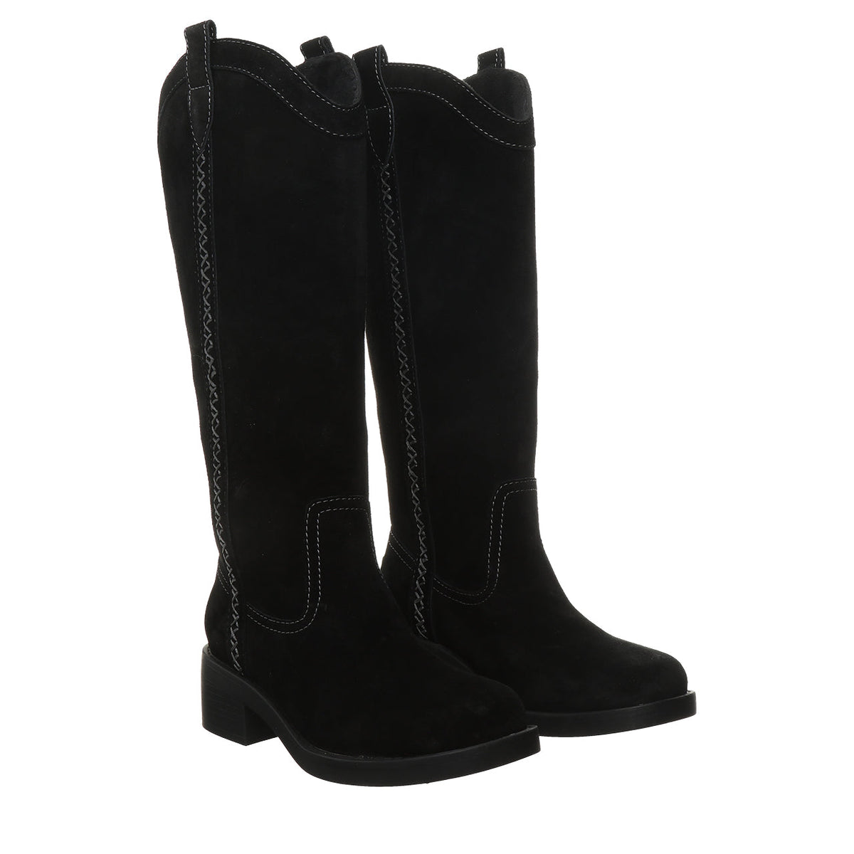 Jessie Western Boots in Black