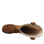 Jessie Western Suede Boots in Cinnamon