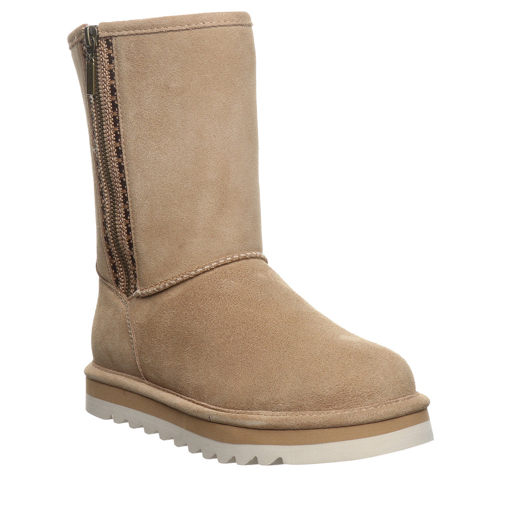 Kimia Casual Suede Boots in Toffee