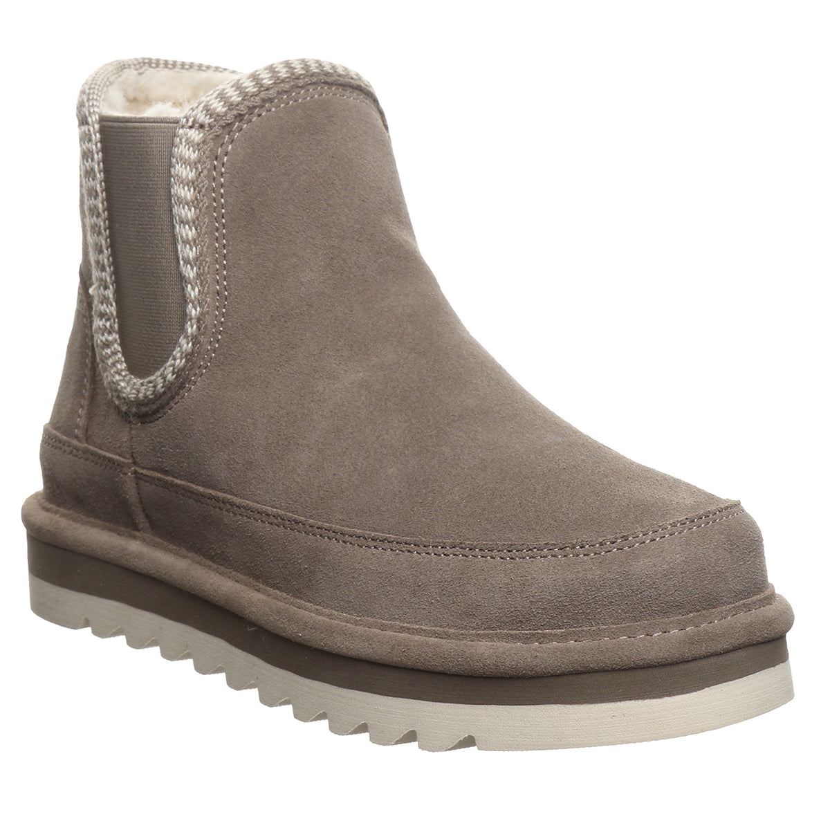 Viola Slip On Chelsea Boots in Morel