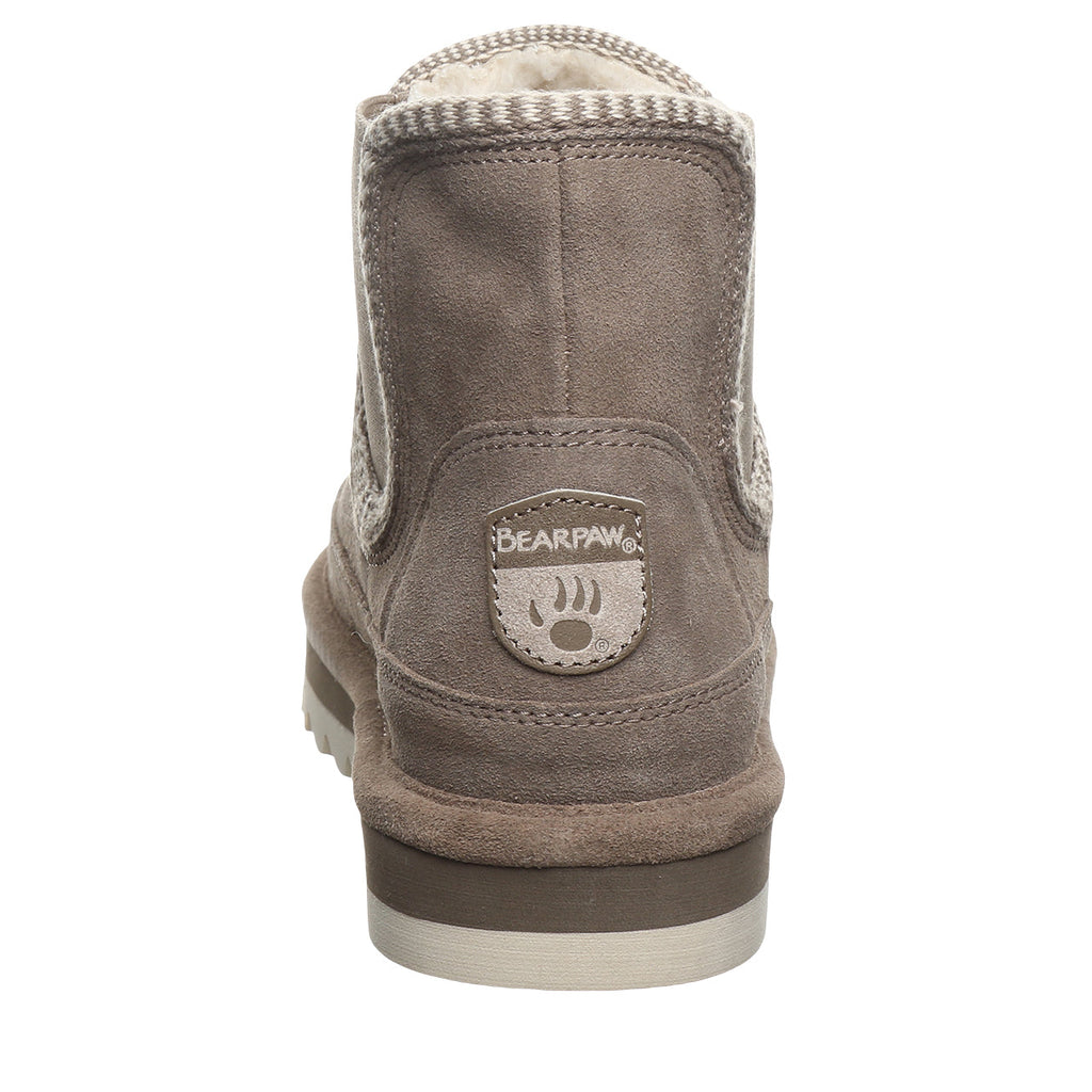 Viola Slip On Chelsea Boots in Morel