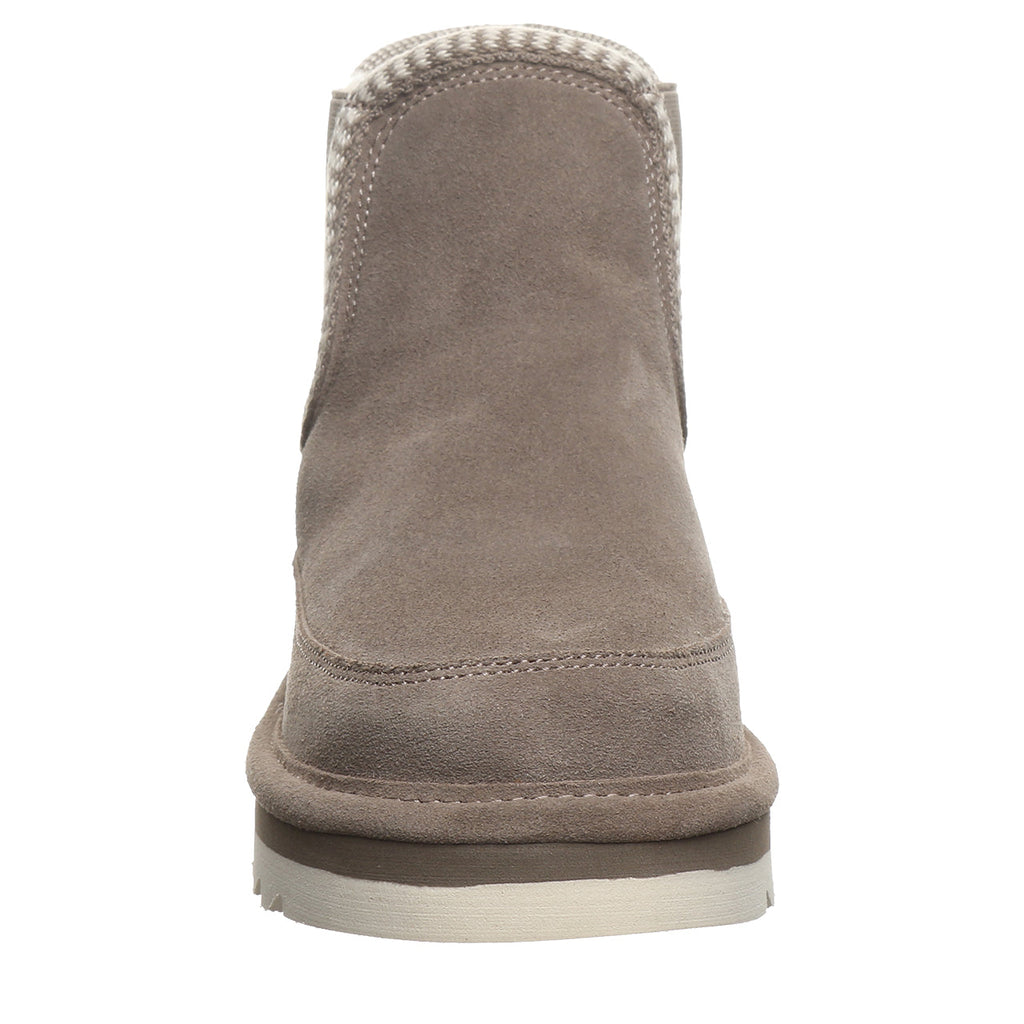 Viola Slip On Chelsea Boots in Morel