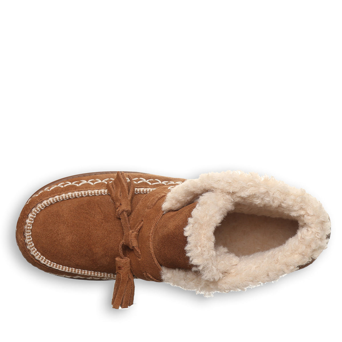 Lexley Fringe Ankle Boots in Cinnamon