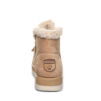 Lexley Suede Ankle Booties in Toffee
