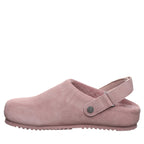 April Adjustable Strap Clogs in Peony