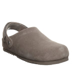 April Youth Faux Fur Clogs in Morel