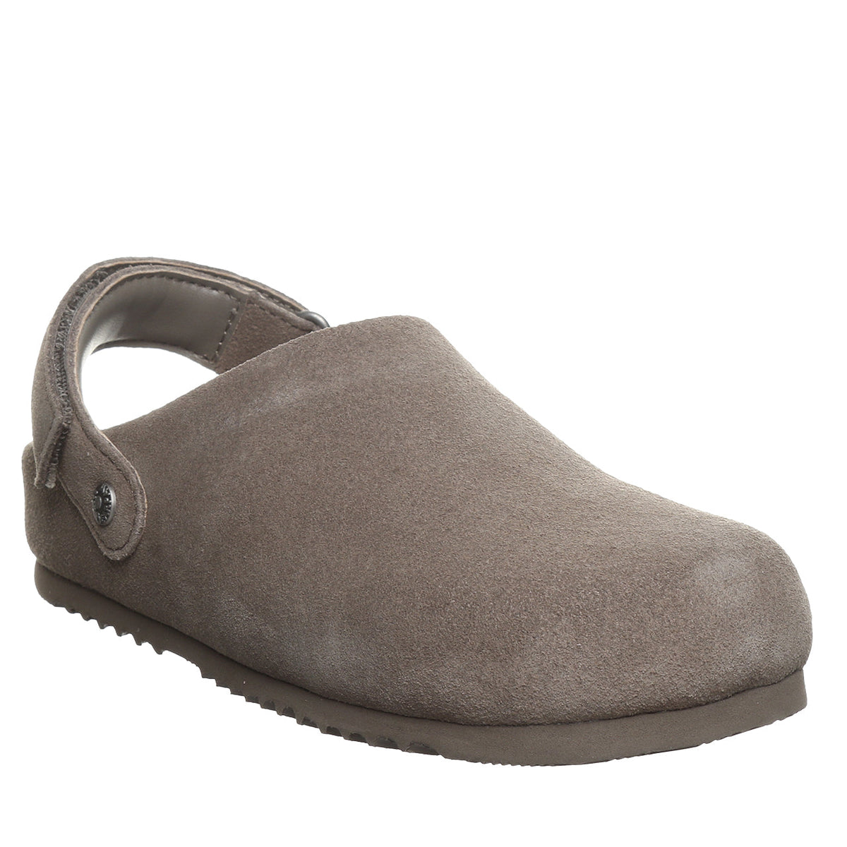 April Youth Faux Fur Clogs in Morel