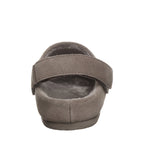 April Youth Faux Fur Clogs in Morel