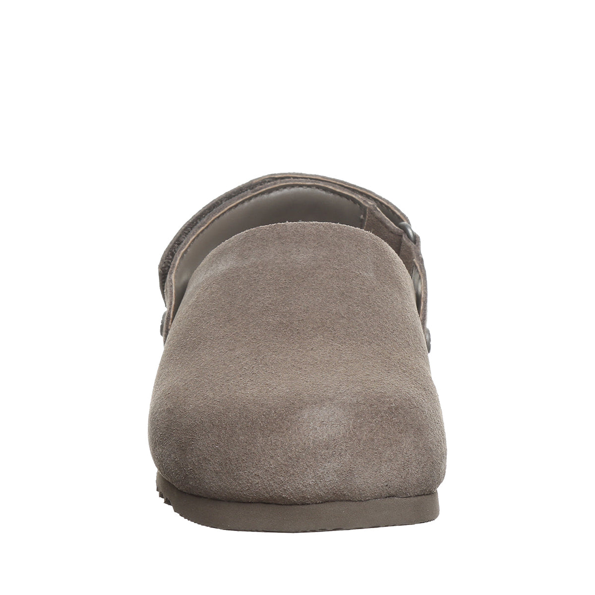 April Youth Faux Fur Clogs in Morel