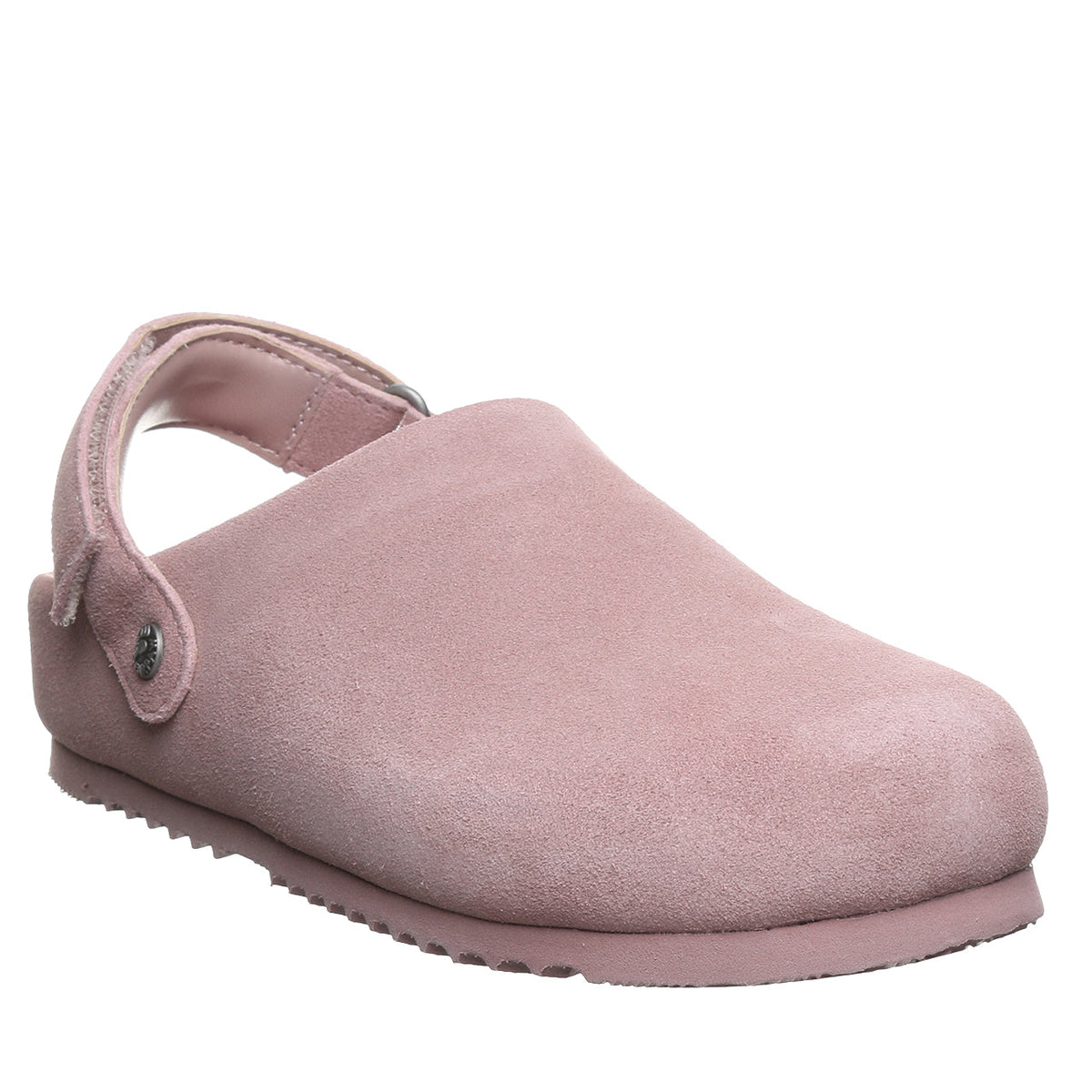 April Youth Embroidered Clogs in Peony