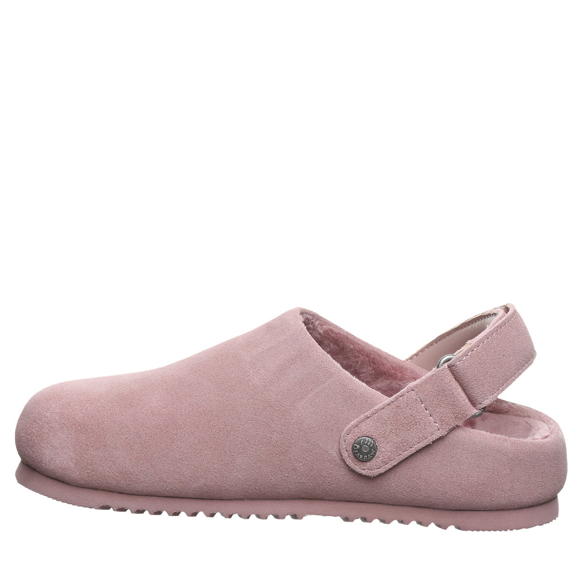 April Youth Embroidered Clogs in Peony