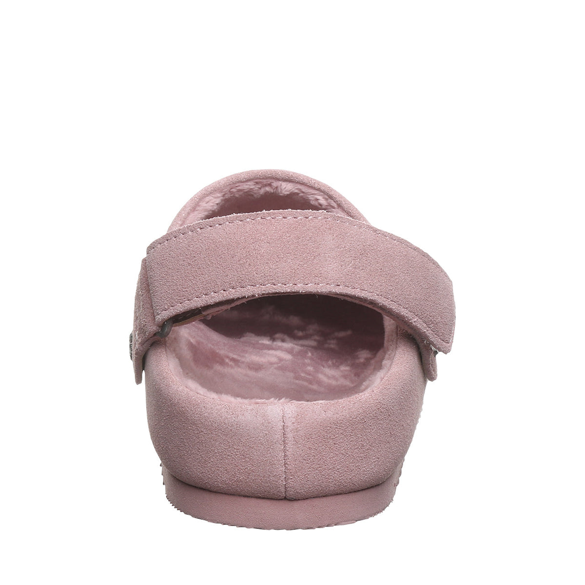 April Youth Embroidered Clogs in Peony
