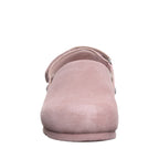April Youth Embroidered Clogs in Peony