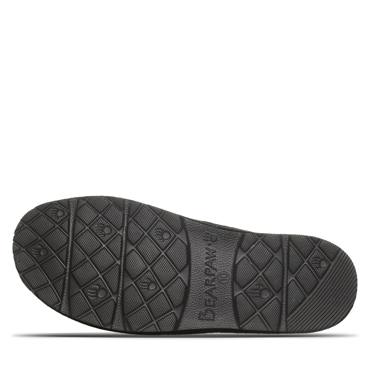 Walker Suede Scuff Slippers in Black
