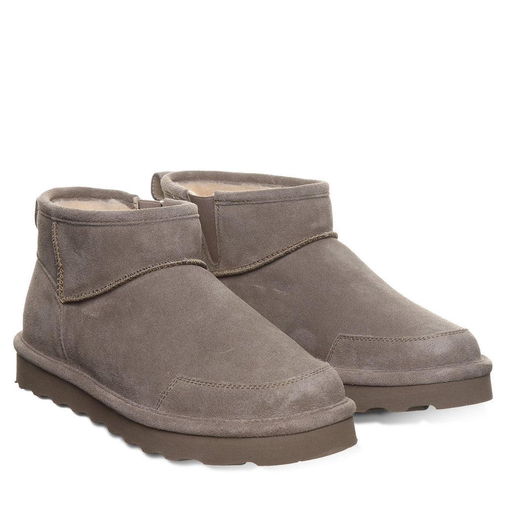 Brady Short Men's Ankle Boots in Morel