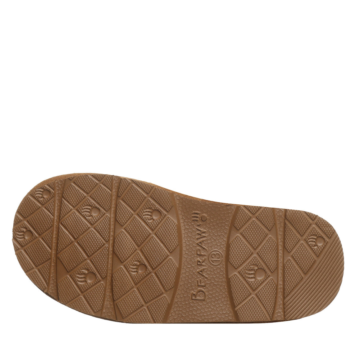 Pyper Rhinestone Slippers in Hickory