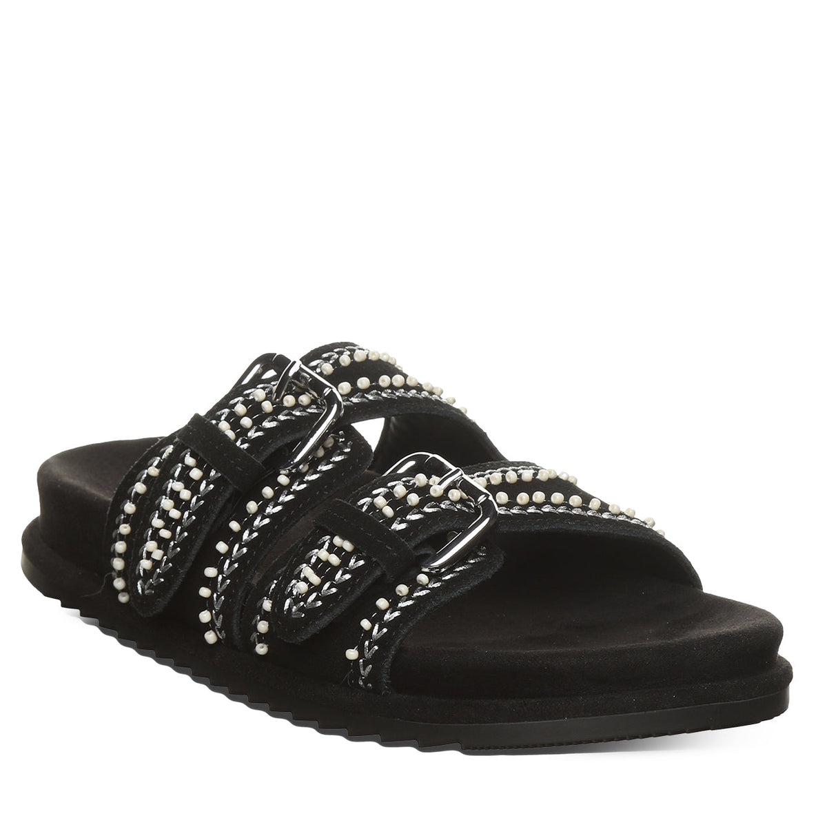 Bearpaw Women's Anya Sandals in Black