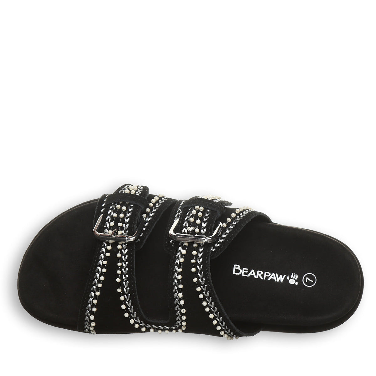 Bearpaw Women's Anya Sandals in Black