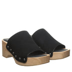 Women's Tilda Platform Clogs in Black