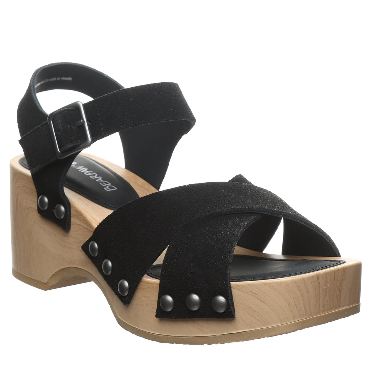 Bearpaw Women's Colette Platform Clogs in Black