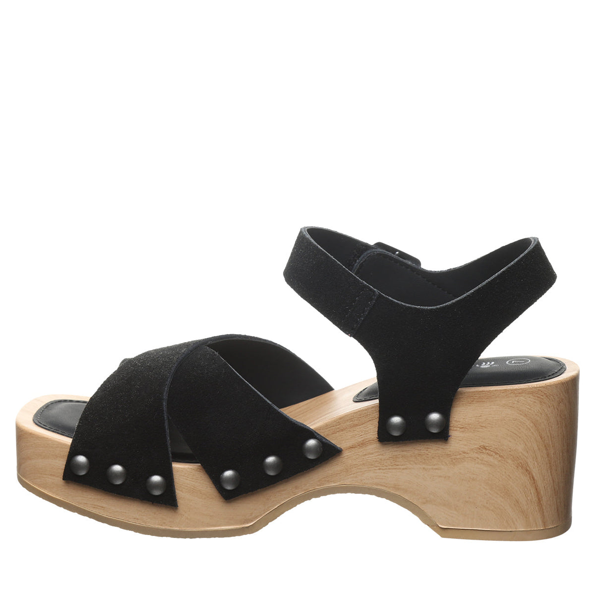 Bearpaw Women's Colette Platform Clogs in Black