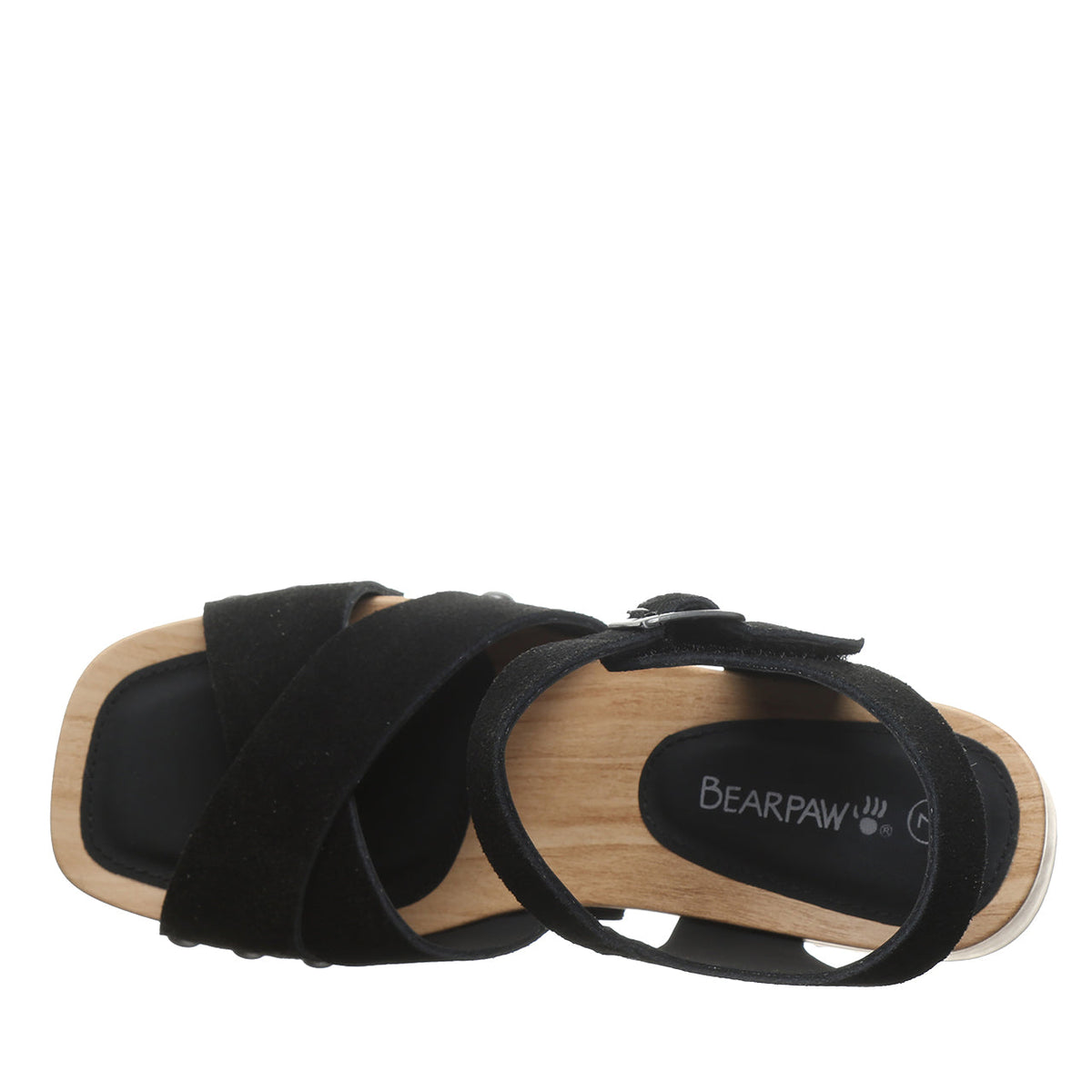 Bearpaw Women's Colette Platform Clogs in Black