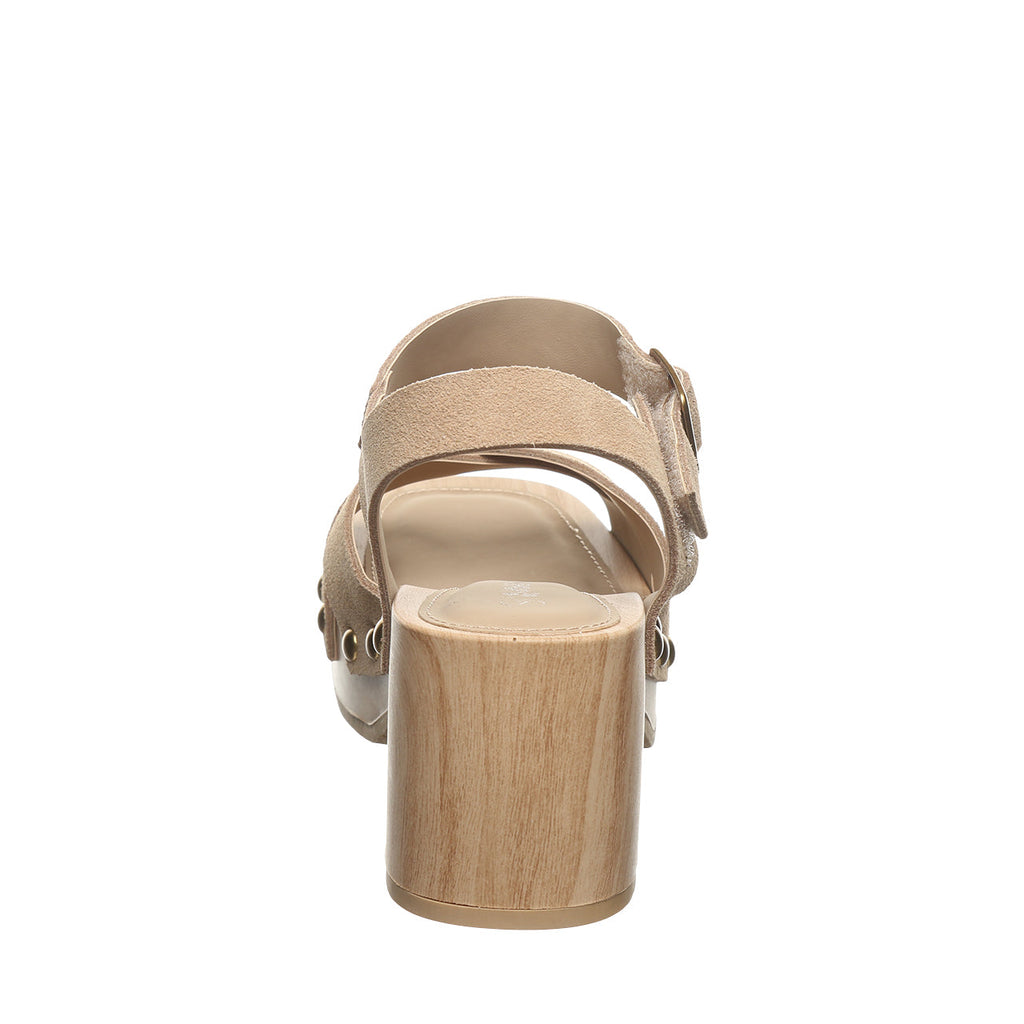 Women's Colette Platform Clogs in Toffee
