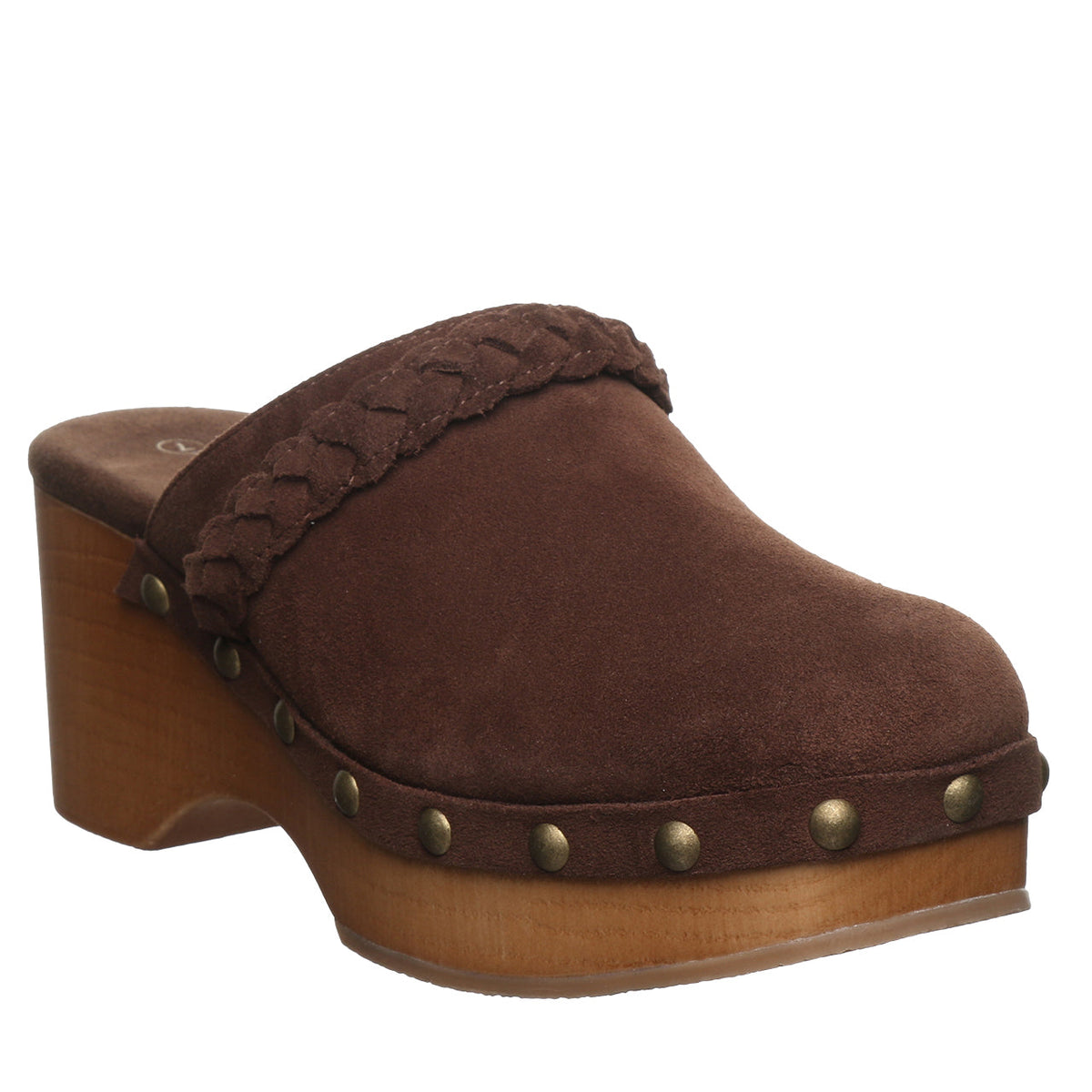 Cossette Buckle Clogs in Chicory