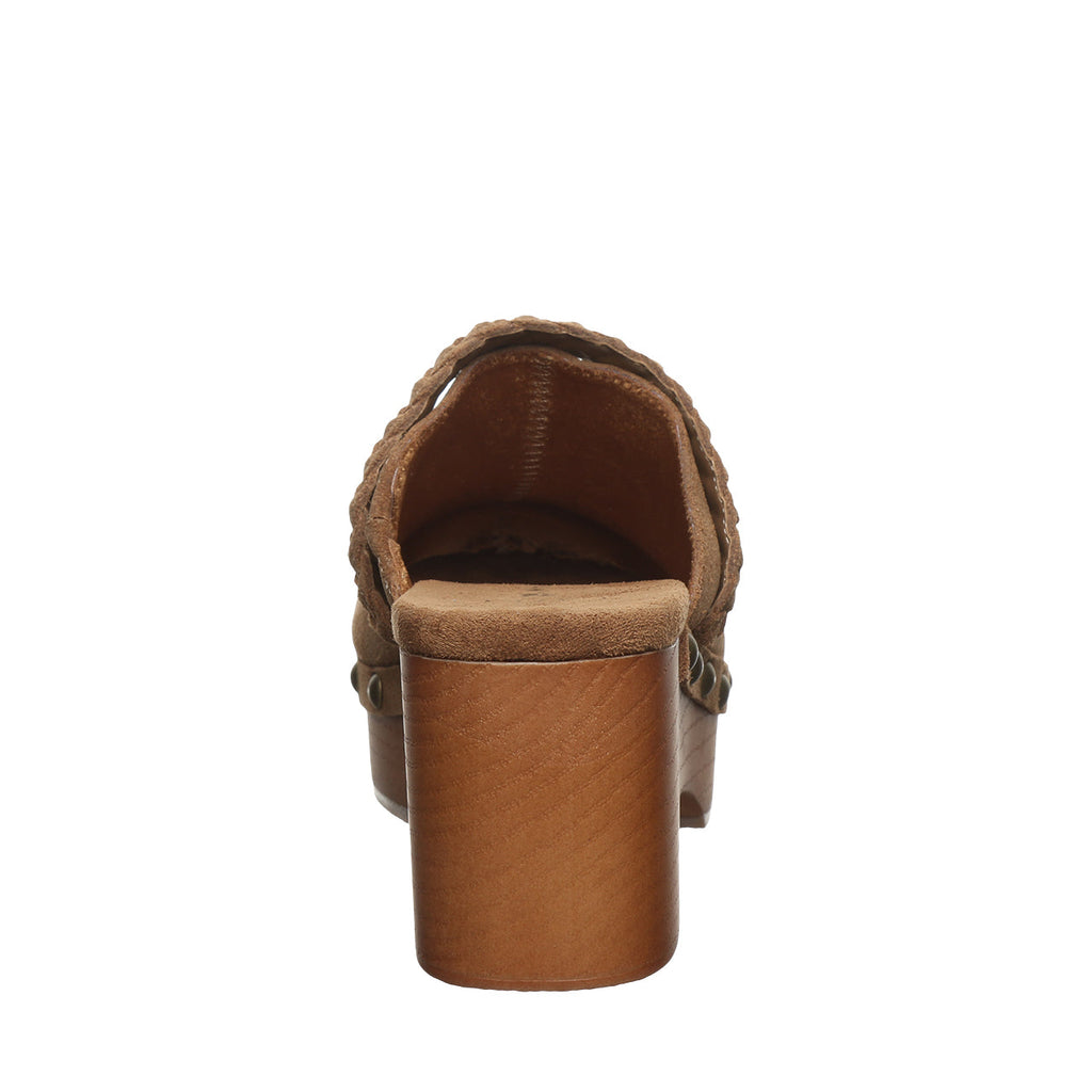 Cossette Retro Clogs in Hickory