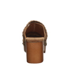 Cossette Retro Clogs in Hickory