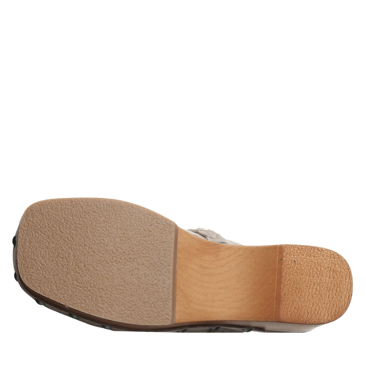 Cossette Buckled Clogs in Mushroom