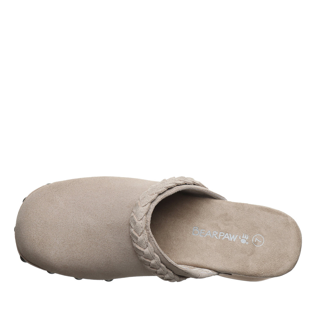 Cossette Buckled Clogs in Mushroom
