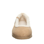 Delphi Faux Fur Lined Flats in Toffee