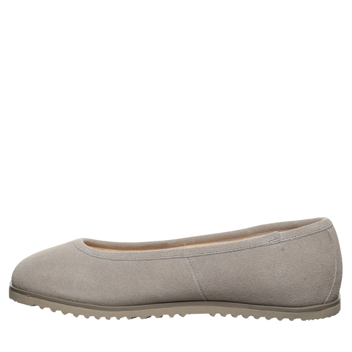 Jazlyn Cozy Winter Flats in Mushroom