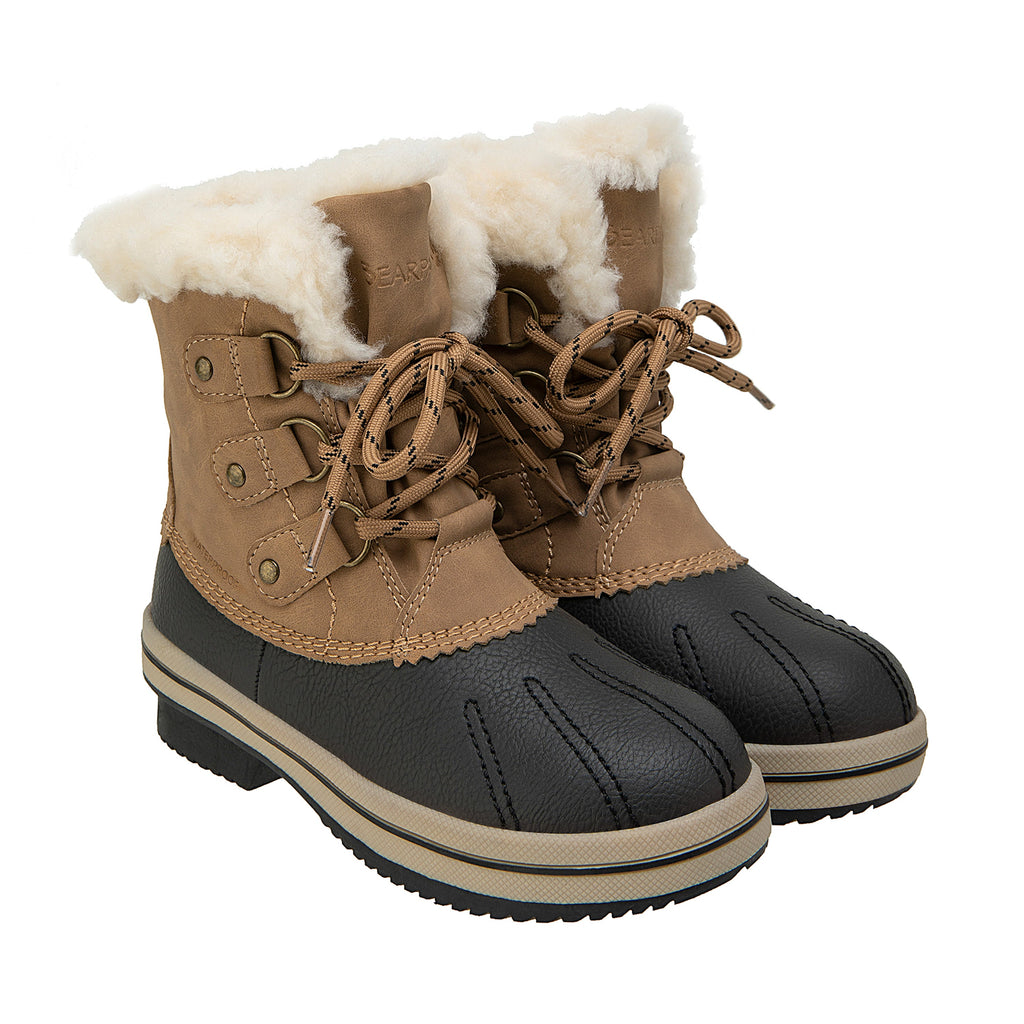 Vivie Youth Snow Boots in Hickory