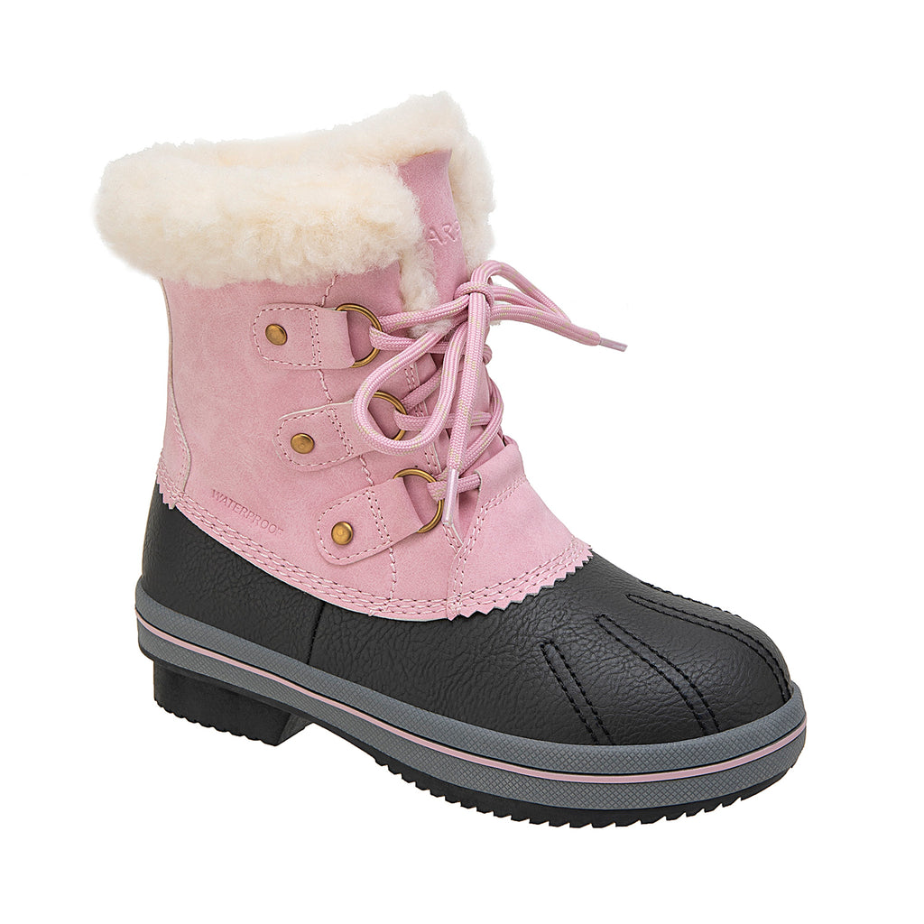 Vivie Youth Snow Boots in Pink Lemonade
