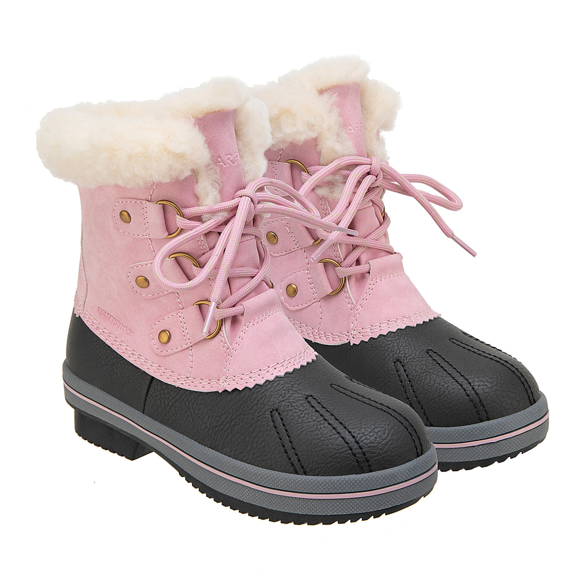 Vivie Youth Snow Boots in Pink Lemonade