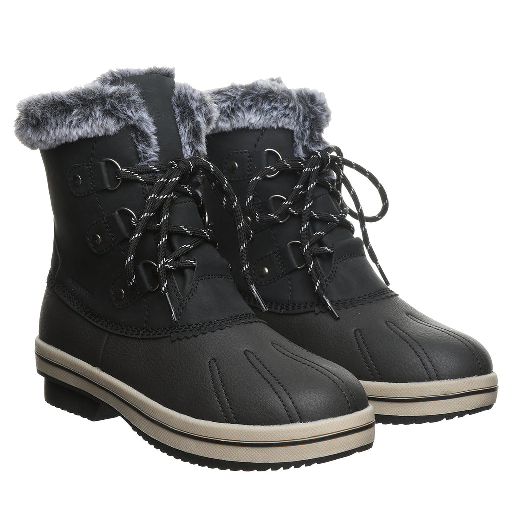 Vivie Waterproof Snow Boots in Black