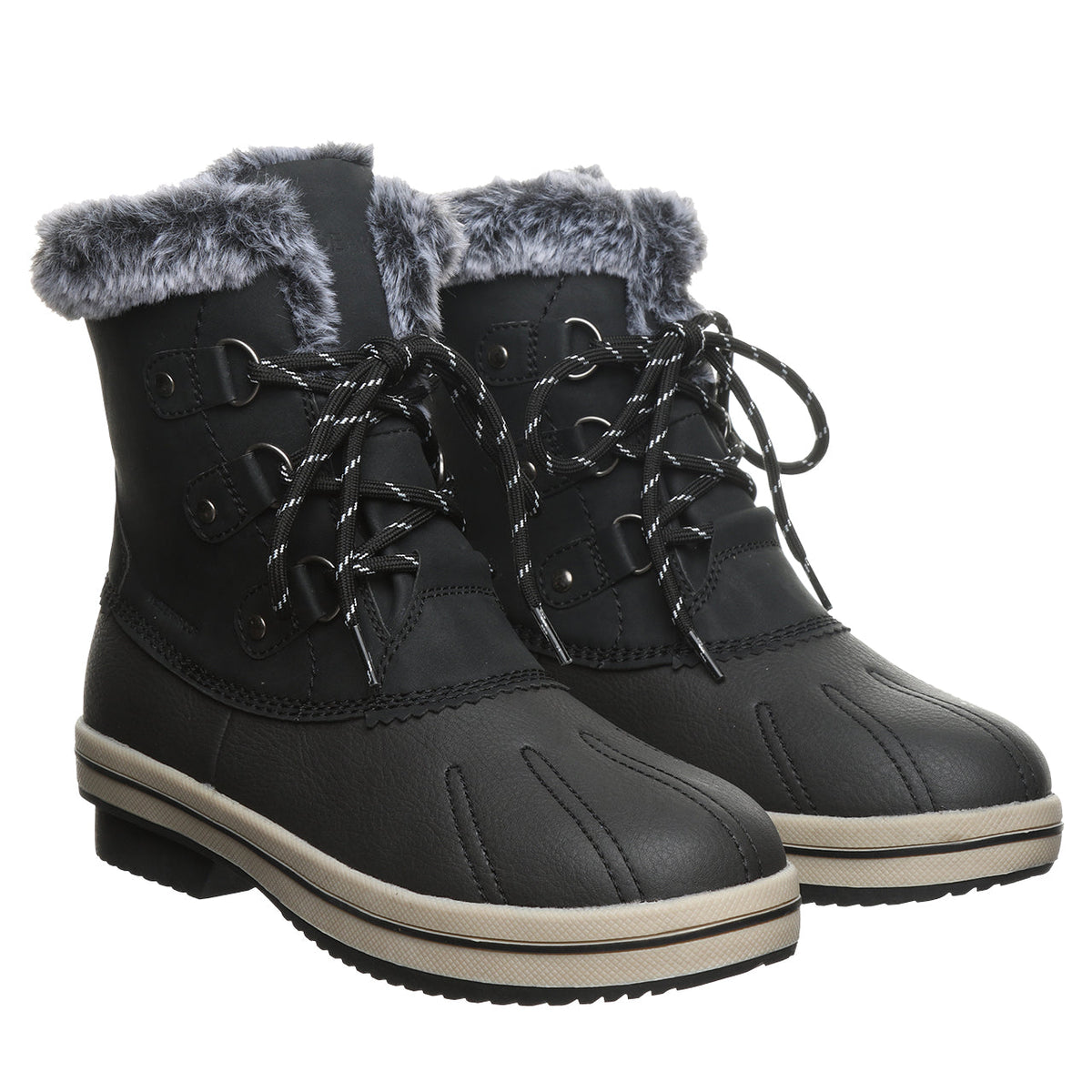 Vivie Waterproof Snow Boots in Black