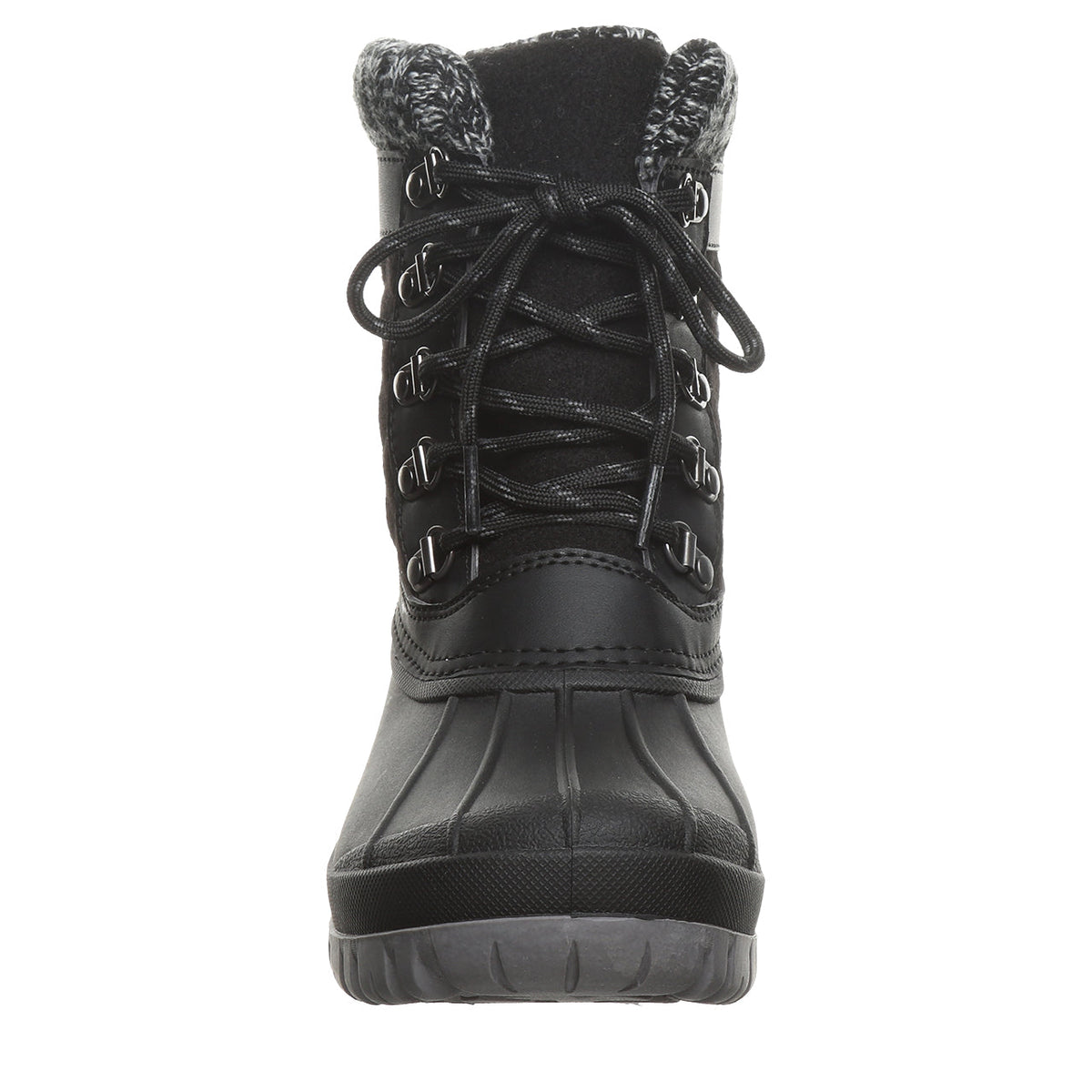 Nadja Rugged Boots in Black