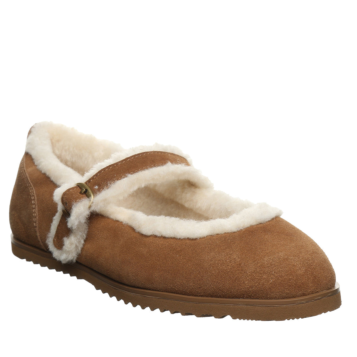 Lou Lou Cozy Ballet Slippers in Hickory